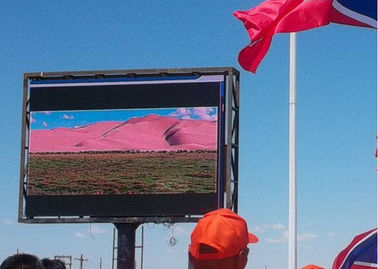 P4 de alta resolução Full Color LED Outdoor Advertising Screen Cabinet de Alumínio Sólido/Cast-Die IP65 1/16 Scanning Certificado SAA