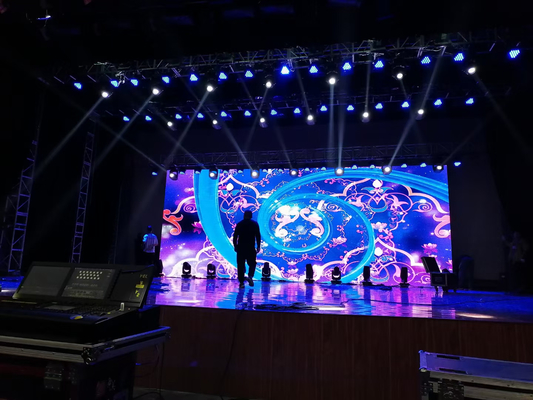 Ecrã de aluguer de LED de gabinete de cores completas e de caixa