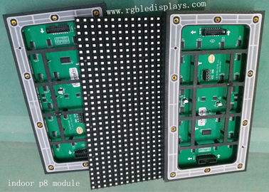1R1G1B Aluguer de publicidade interior LED Display 256*128mm Módulo 6500cd/m2