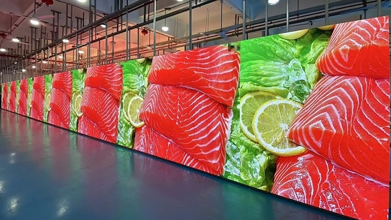 Indoor HD 4K Escenário LED telas P2 LED painel de exibição LED vídeo parede interior LED em cores inteiras