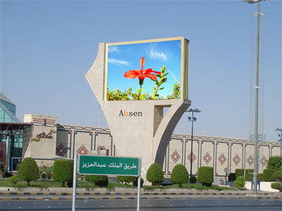 Display LED Full Color Exterior SMD3535 P10 960x960mm à Prova D'Água