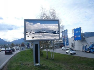 SMD 3535 P10 Exterior Full Color Waterproof LED Display Cartão de visão Super Clear