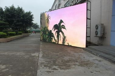 Ecrã de alumínio de fundição a óleo LED de alta luminosidade P6, ecrã LED comercial a cores completas
