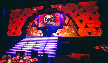 Alta resolução Indoor / Outdoor P4.81 Full Color Led Dance Floor Factor For Bar event