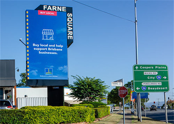 SMD2727 Outdoor Full Color LED Billboards para Shopping Malls e Estádios
