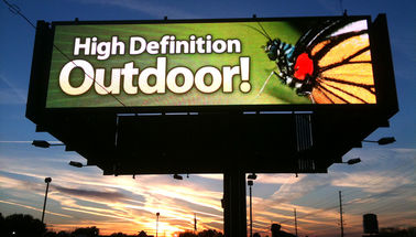 5000 cd/m2 Alto brilho Exterior Full Colour Waterproof LED Display Screen P6 LED Billboards