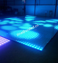 LSN/NoVa Controlled RGB LED Dance Floor com 8PCS W2 X H4 Module Quantidade