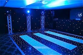 LSN/NoVa Controlled RGB LED Dance Floor com 8PCS W2 X H4 Module Quantidade