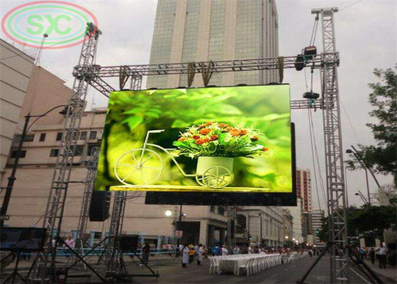 Ecrã LED de publicidade exterior IP65 à prova d'água P3 LED para atividades da igreja