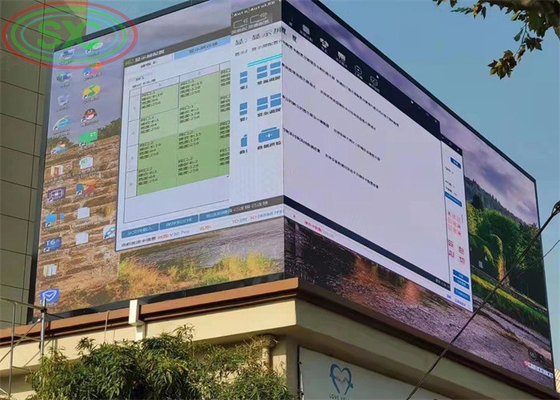 Ecrã LED externo P6 P8 P10 Display LED a cores inteiras 960x960 Large Waterproof Led Digital Billboard Outdoor Advertising Screen
