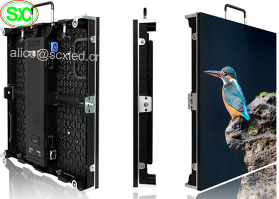 Exposição de diodo emissor de luz flexível interna RGB da cor P4 completa 3 em 1 com SMD2121, tela da tevê