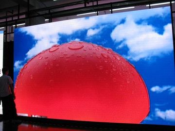 China SMD P6 aluguel ao ar livre tela LED de cores completas painéis publicitários de alta luminosidade