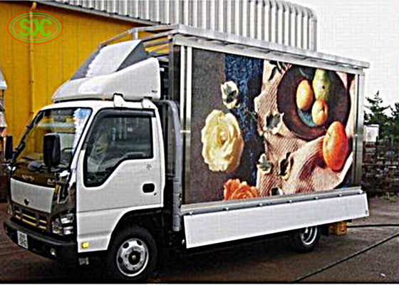 Aluguer de caminhão móvel LED Display P6 Full Color High Resolution SMD CE Approvation truck led display