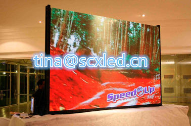 Ecrã de aluguer P3.91 SMD LED ecrã de parede de vídeo IP67 LED comercial e publicidade
