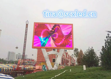 Edifício P10 SMD LED Screen Publicidade Billboard Super Clear Vision 3 anos de garantia