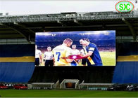 o grande estádio alto do brilho p10 conduziu a exposição para transmitir os esportes video