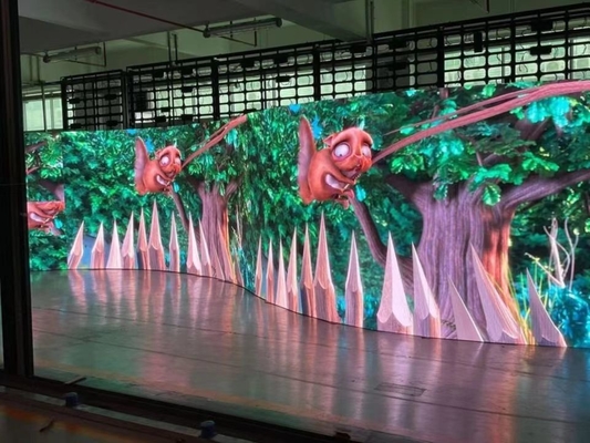 Free Flight Case 4mX3m Turnkey Complete System Stage Led Video Wall Backdrop Event LED Display Screen Com preço do fabricante