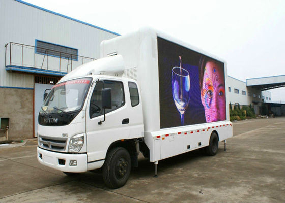 Bom preço O caminhão grande do tamanho P6 conduziu a propaganda comercial de tela para o carro/Van Outdoor Cinema on-line