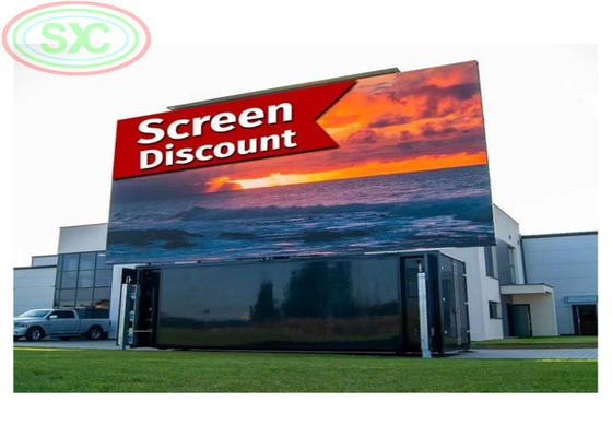 SMD2121 Locação de tela LED exterior em cores completas de 16 bits em escala de cinza Garantia de 3 anos