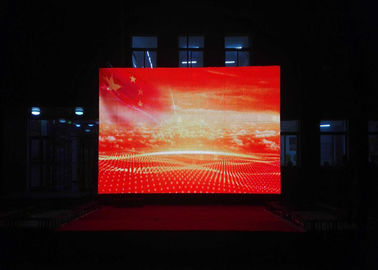 P4 Screen de parede de vídeo LED interior em cores completas Economia de energia para sala de reunião da igreja
