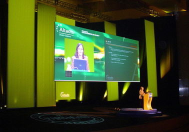 Aluguer SMD Indoor Full Color P6 Sala de Reuniões LED Display Screen 3 anos de garantia