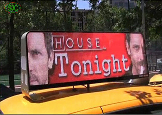 Sinal de mensagem de carro LED colorido RGB