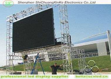 P3.91 Ecrã de alumínio de fundição a óleo LED para exteriores SMD2121 500 mm X500 mm Caixa de alumínio de fundição a óleo padrão 3 anos de garantia