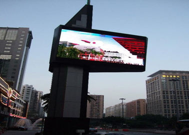 Ecrã LED de alta luminosidade para publicidade exterior P10 em cores completas