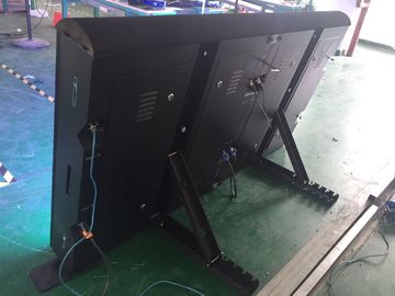 Quadro de pontuação do jogo de futebol de basquete P10 Perímetro do estádio tela LED em cores interiores / exteriores