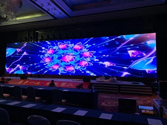 Indoor HD 4K Escenário LED telas P2 LED painel de exibição LED vídeo parede interior LED em cores inteiras