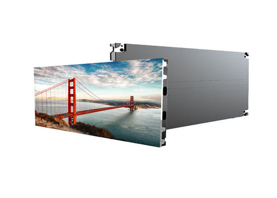 P4.81mm Full Color LED Screen de vídeo de parede 500x1000mm Cabinet
