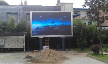 Grande ecrã LED ecrã exterior em cores Novastar Control Publicidade Led Billboard
