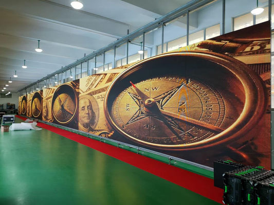 Super Slim HD SMD Indoor Stage Full Color P5 LED Display Screen Video Wall Alta taxa de atualização