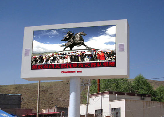 Tela LED SMD P10 Externa IP65 Full Color Outdoor Billboard Pitch de 10mm