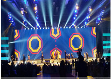 4K Interior claro P2 Mega Stage Background Feira de Comércio Vídeo Teatro de parede Painéis de exibição LED a cores completas