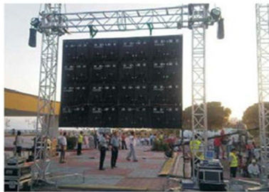 Custo de fábrica alugado do aluguer da tela da parede video exterior interna do diodo emissor de luz de Backgound da fase do evento de 500*1000mm P3.91 P4.81 HD