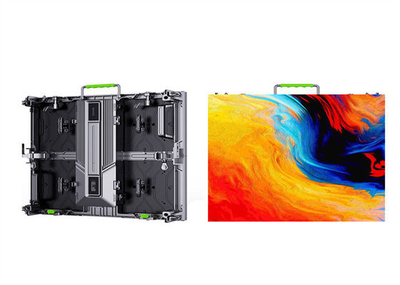 P4.81mm Full Color LED Screen de vídeo de parede 500x1000mm Cabinet