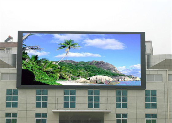 Ecrã de LED de alto brilho P6 exterior sinal de LED grande e impermeável IP65
