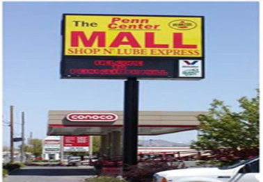 Full Color P6 Big Outdoor Waterproof Advertising Billboards com 3 anos de garantia