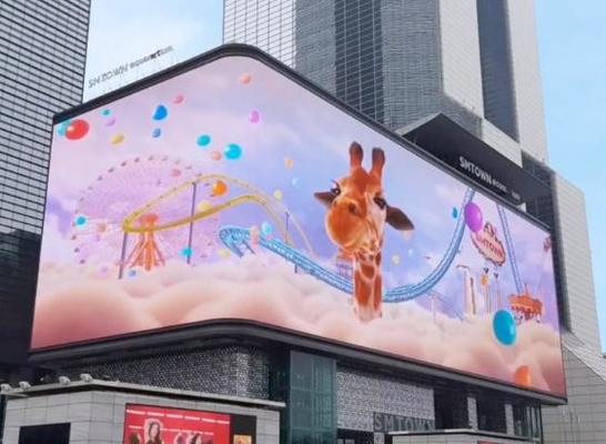 P8 Painéis de exibição LED para publicidade exterior em cores completas Alto brilho