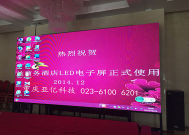 Montagem de parede Full Color Video Led Screen Aluguel Fixação P3 Indoor Display Screen