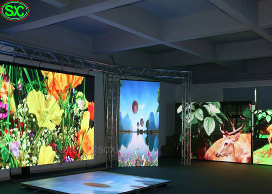 Bom preço Exposição conduzida interna da cor completa do assoalho de P8.9 grande RGB, 5 anos de garantia on-line