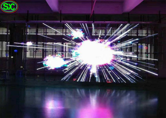 Bom preço P3.91 chumbado o vidro video transparente exterior de Hd RGB da tela do vidro conduziu a tela on-line