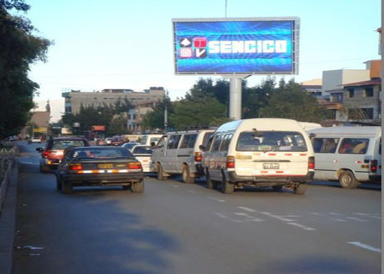 Tela LED de publicidade externa a cores P8 SMD 320x160mm à prova d'água