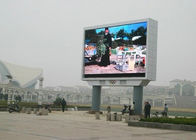 P10 quadros de avisos de propaganda comercial video da parede do diodo emissor de luz do brilho alto de cor completa 320*160mm