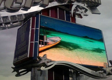 Ecrã de aluguer impermeável HD de baixa energia IP65 Fixado P10 LED Display Billboard