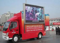O caminhão móvel P8 IP65 exterior impermeável protege o cinema que anuncia a tela da parede do vídeo do diodo emissor de luz de Digitas