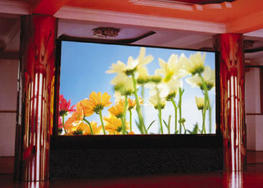 Painel de parede de vídeo LED de 2,5 mm de inclinação fixa, igreja gigante Smd Full Color Publicidade interior