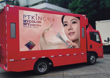 1R1G1B P10 Caminhão móvel LED Display Outdoor Full Color Advertising Trailer Sign