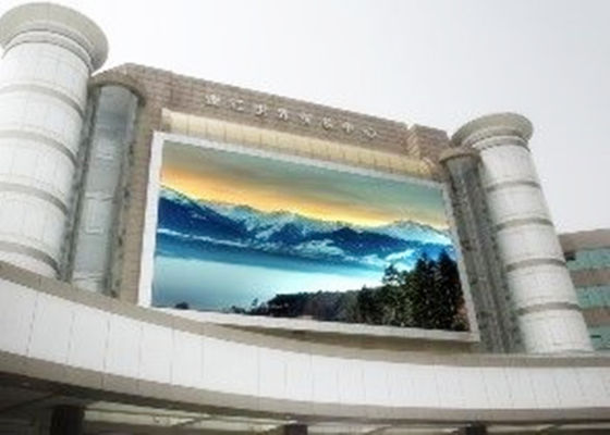 Display LED externo P10 10 mm Pitch de pixels IP65 à prova d'água